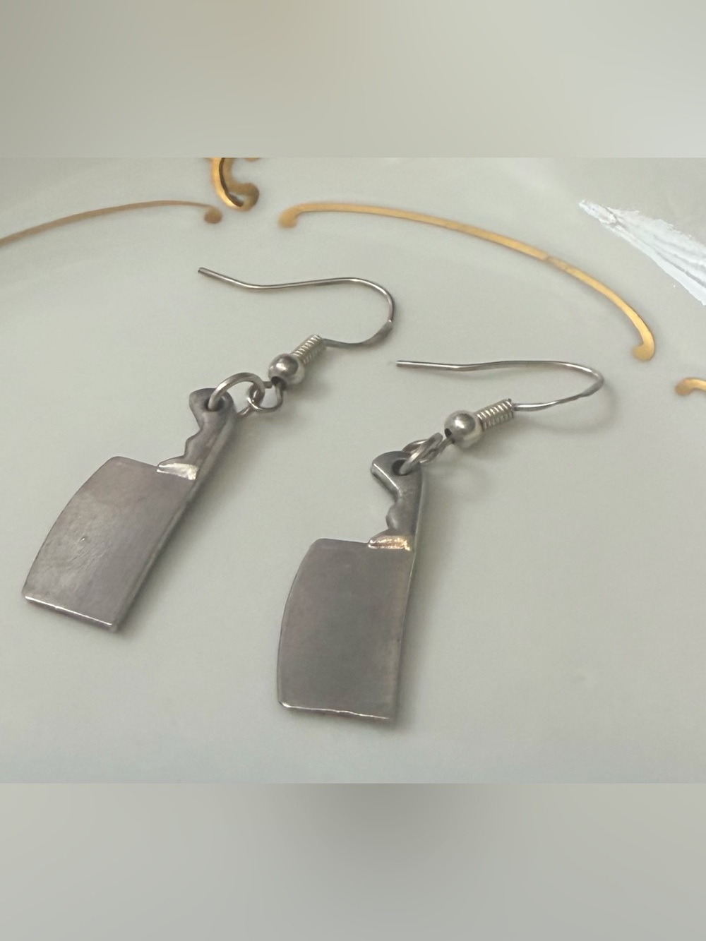 ♥️✨🔪 Small Cleaver Earrings